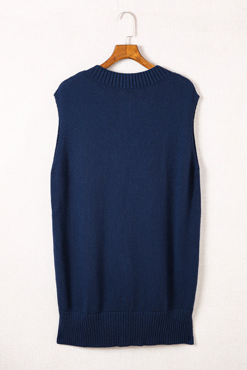 Knit Vest Pullover Sweater
